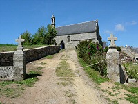 photo de la chapelle st tremeur en cléden cap sizun